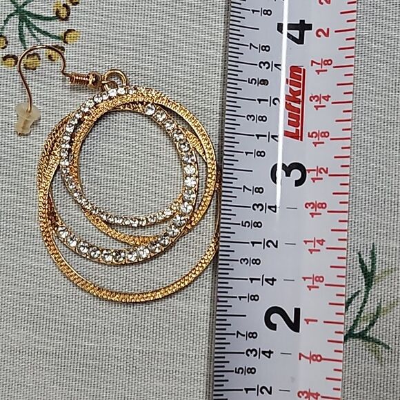 Paparazzi Elegantly Entangled earrings - Picture 5 of 6